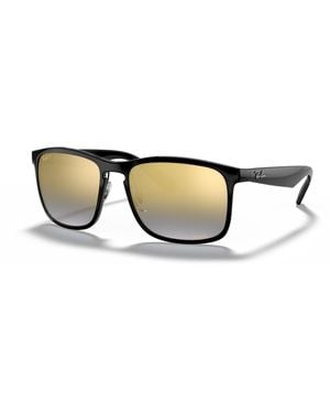 Ray-Ban Rb4264 chromance gafas de sol montura azul lentes polarizado - Negro