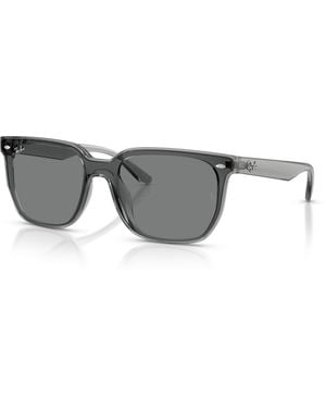 Ray-Ban Rb4466d Sunglasses Frame Gray Lenses - Black