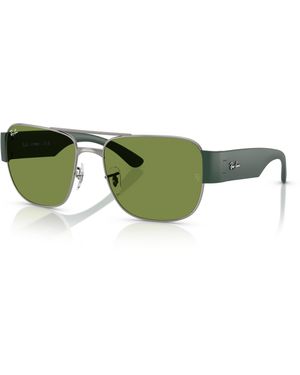 Ray-Ban Rb3756 Zonnebrillen Montuur Groen Glazen