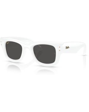 Ray-Ban Wayfarer puffer sonnenbrillen fassung schwarz glas
