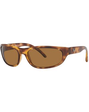 Ray-Ban Rb4033 Predator Rectangular Sunglasses - Black