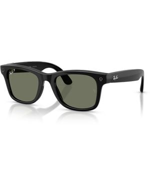 Ray-Ban (gen 3) Meta Wayfarer Frame Green Lenses Ai Glasses - Black