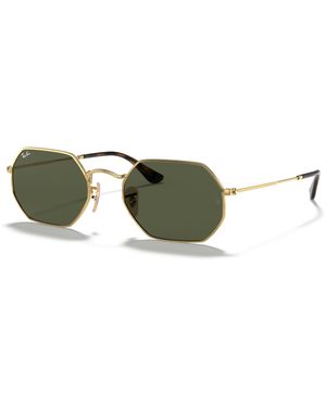 Ray-Ban Octagonal Flash Lenses Sunglasses Lenses - Multicolor