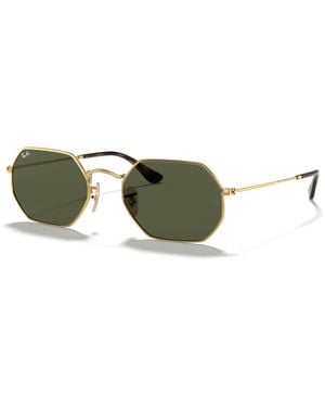 Ray-Ban Octagonal Flash Lenses Sunglasses Lenses - Multicolour