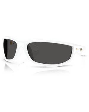 Ray-Ban Ultra Wrap 003 Next Generation Collection Sunglasses Frame Black Lenses