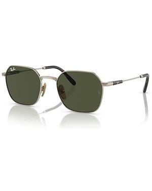 Ray-Ban Jim Titanium Sunglasses Frame Lenses - Green
