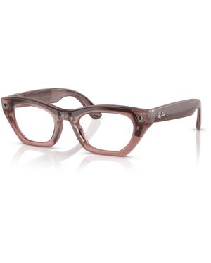 Ray-Ban (gen 3) Meta Zena Frame Grey Lenses Ai Glasses - Black