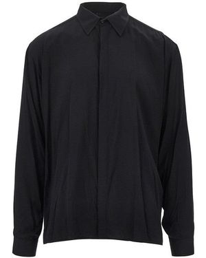 MARSĒM Viscose Shirt - Black