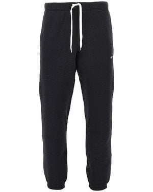 Autry Logo Embroidery Sweatpants - Black