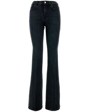 Haikure 'Flora' Flared Jeans - Black