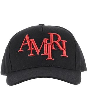 Amiri Baseball Hat With Logo Embroidery - Red