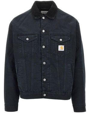 Carhartt Canvas Trucker Jacket - Blue