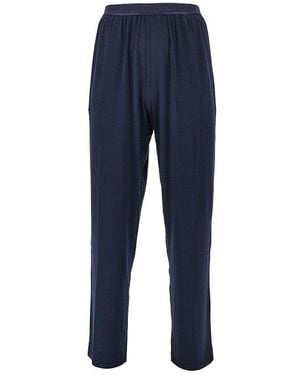 EA BODYWEAR Stretch Modal Loungewear Trousers - Blue