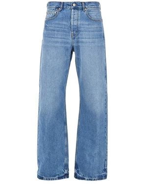 Jacquemus 'De-Nîmes' Straight Denim Trousers - Blue