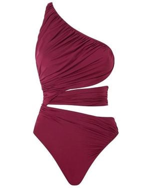 Maygel Coronel 'Manglar' One-Piece Swimsuit - Red