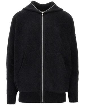 Rick Owens 'Gimp' Alpaca-Blend Oversized Cardigan - Black