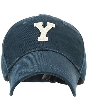 Saint Laurent Berretto Stile College 'Y' - Blu