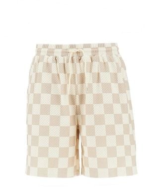 Les Deux 'Shawn' Mesh Shorts - Natural