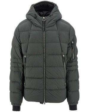 KRAKATAU 'Rook' Short Down Jacket - Grey