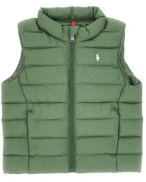Ralph Lauren Recycled Nylon Padded Vest Kids - Green