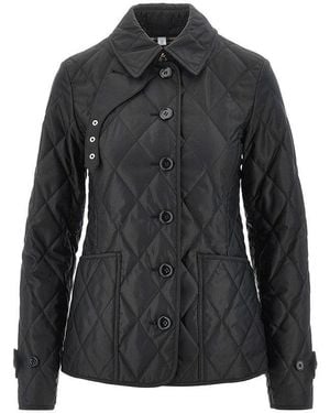 Burberry 'Fernleigh' Quilted Jacket - Black