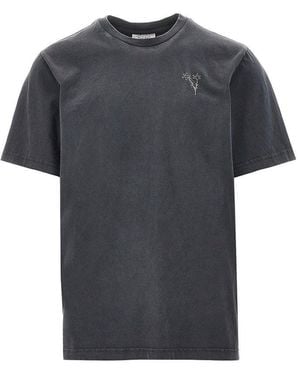 Forét 'Bouquet' Organic Cotton T-Shirt - Grey