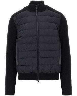 Moncler Cardigan Full-Zip - Nero