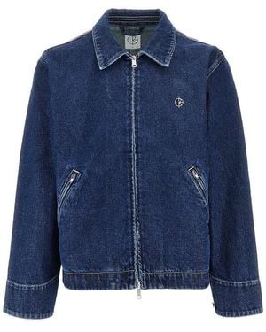 POLAR SKATE 'Cliff' Denim Jacket - Blue