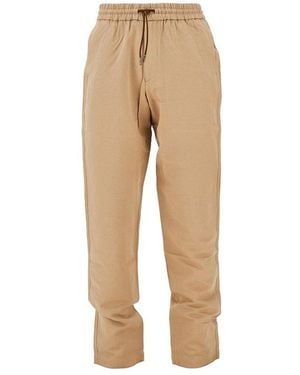 Sease 'Summer Mindset' Twill Trousers - Natural