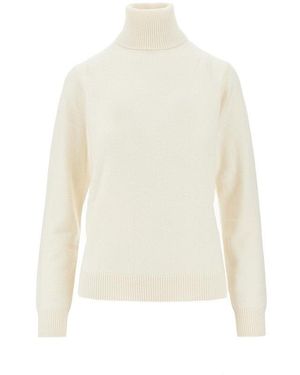 P.A.R.O.S.H. P. A.R. O. H. Pullover A Collo Alto - Bianco