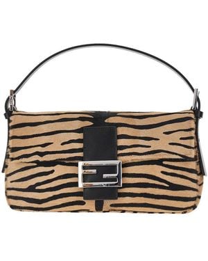 Fendi 'Baguette 26424' Bag - Metallic