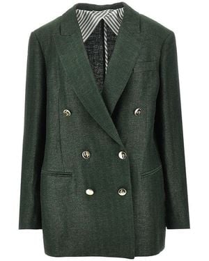 VI TO VI 'Victory' Herringbone - Green
