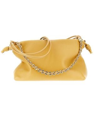 Loewe Nappa Leather Medium 'Flamenco' Purse - Yellow
