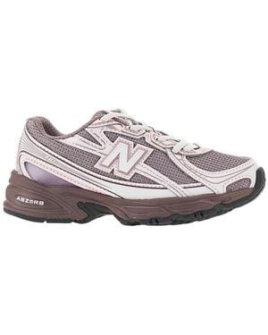 New Balance 740 Bungee Lace Trainers - Multicolour