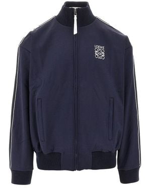 Loewe Technical Jersey Track Jacket - Blue