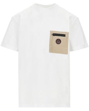 Mauna Kea Corduroy Pocket T-Shirt - White