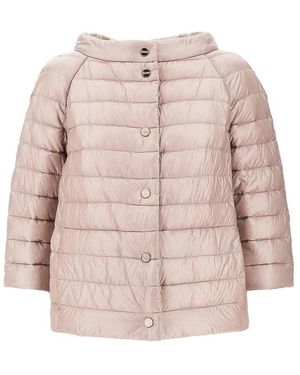 Herno Quilted Reversible Down Jacket - Pink