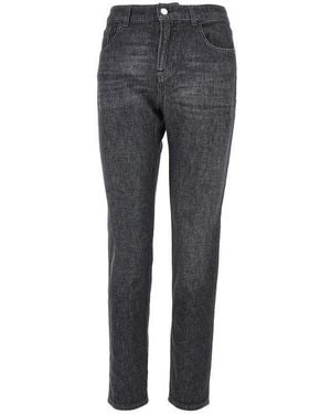 Emporio Armani 'J36' Slim Fit Jeans - Grey