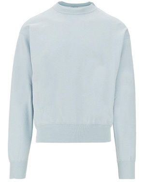 AURALEE High Twist Light Sweatshirt - Blue