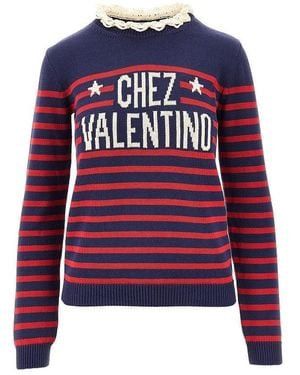 Valentino Pullover - Viola