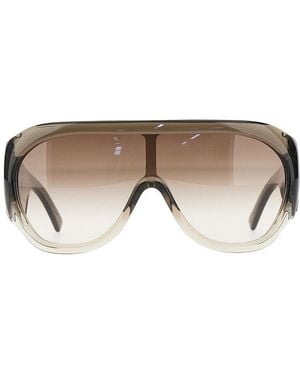 Phoebe Philo Bombé Sunglasses - Natural