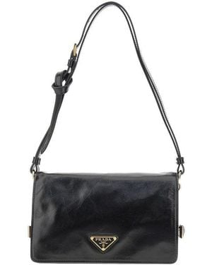 Prada Borsa A Spalla - Nero