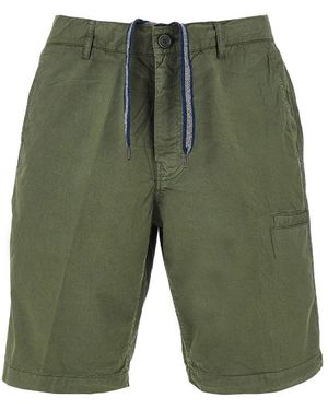 Aspesi Cotton Bermuda Shorts - Green