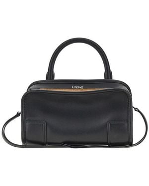 Loewe Leather Mini 'Amazona 180' Bag - Black