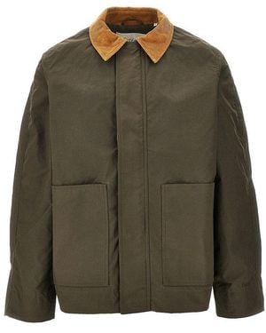 Forét Waxed Cotton Jacket - Green