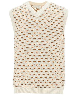 Les Deux Esmay Shell Knitted Vest - Natural