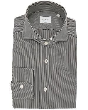 Xacus Tailor Fit 'Active' Shirt - Gray