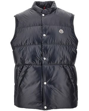 Moncler 'Restigo' Down Vest - Blue