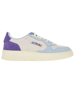 Autry Sneakers Medalist Low - Blu
