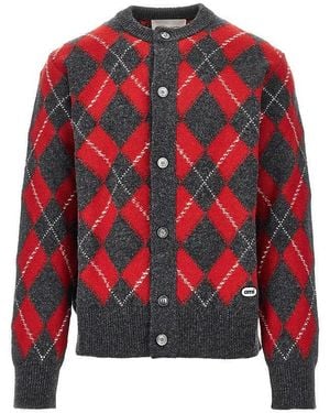 Ami Paris Cardigan - Rosso
